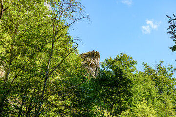 Fototapeta premium Ramet gorges from Transylvania, Trascau mountains, Alba county, Romania