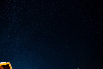 Starry sky in Winthrop, WA
