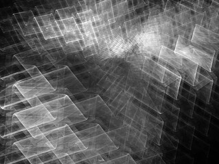 Abstract fractal background