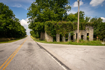 Route 66, USA scenes.