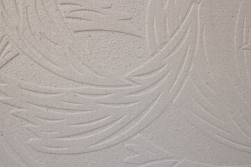 Fototapeta na wymiar Styrofoam foam texture abstract white background. Pattern on Styrofoam. Foam plastic