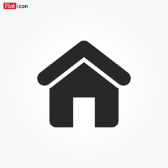 Fototapeta na wymiar Home icon vector . House sign