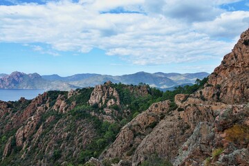 Corsica-outlook at the Calanche