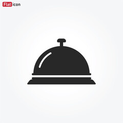 hotel bell icon vector eps 10