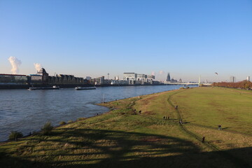 Fototapeta premium Cologne on the Rhine, Germany