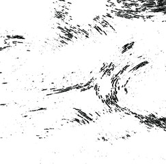 Rough black and white texture vector. Distressed overlay texture. Grunge background. Abstract textured effect. Vector Illustration. Black isolated on white background. EPS10