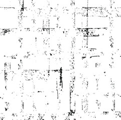 Rough black and white texture vector. Distressed overlay texture. Grunge background. Abstract textured effect. Vector Illustration. Black isolated on white background. EPS10