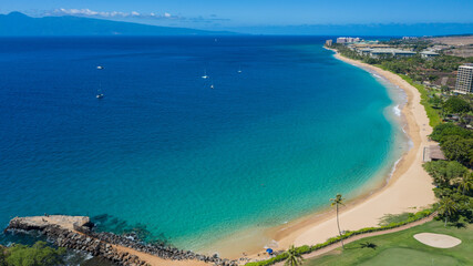 Obraz premium Kaanapali Airport Beach Maui, Hawaii