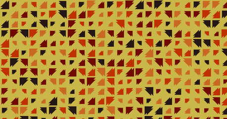 Abstract Color Halftone Dots generative art background illustration