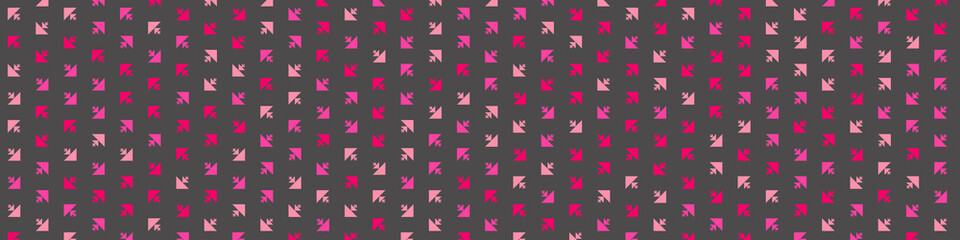 Abstract Color Halftone Dots generative art background illustration