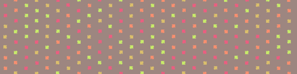 Abstract Color Halftone Dots generative art background illustration