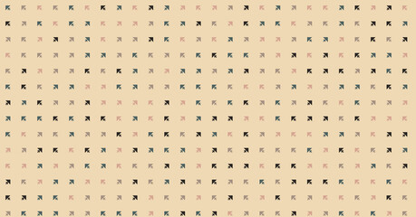 Abstract Color Halftone Dots generative art background illustration