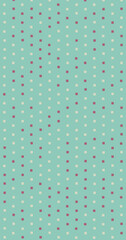 Abstract Color Halftone Dots generative art background illustration