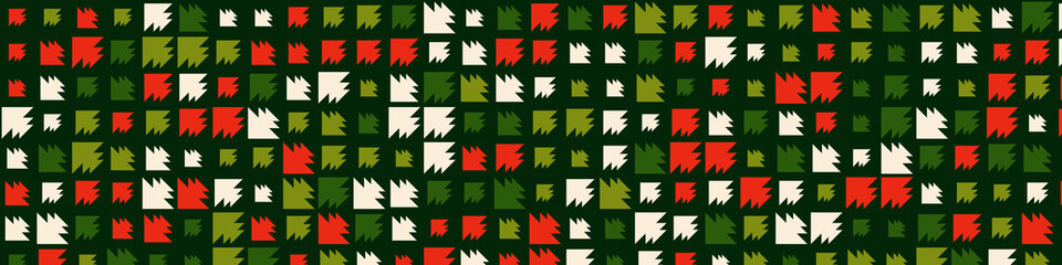 Abstract Color Halftone Dots generative art background illustration