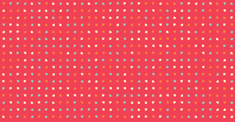 Abstract Color Halftone Dots generative art background illustration