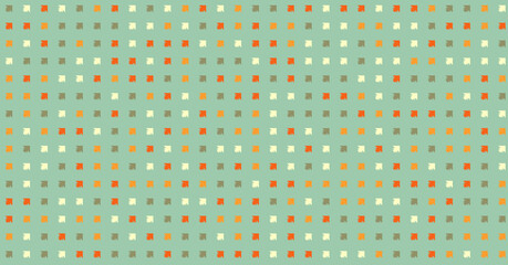 Abstract Color Halftone Dots generative art background illustration