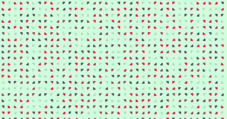 Abstract Color Halftone Dots generative art background illustration