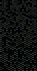 Abstract Color Halftone Dots generative art background illustration