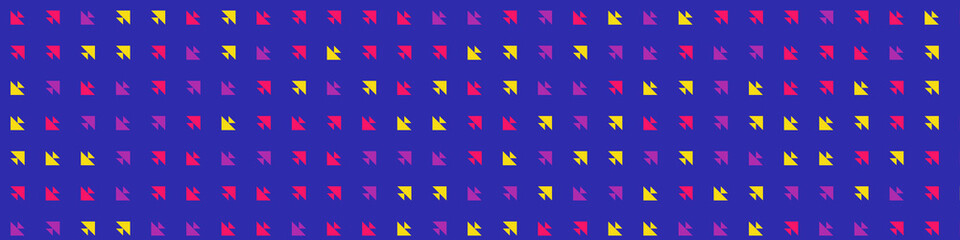 Abstract Color Halftone Dots generative art background illustration