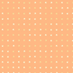 Abstract Color Halftone Dots generative art background illustration