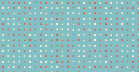 Abstract Color Halftone Dots generative art background illustration