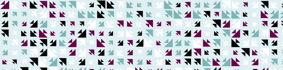 Abstract Color Halftone Dots generative art background illustration