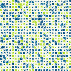 Abstract Color Halftone Dots generative art background illustration