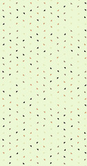 Abstract Color Halftone Dots generative art background illustration