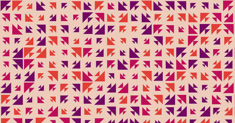 Abstract Color Halftone Dots generative art background illustration