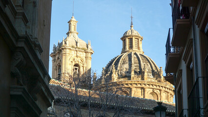 Cathedral dome at the Catedral de Granada in Granada City, Andalusia, Spain.
