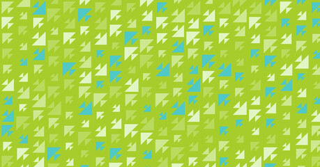 Abstract Color Halftone Dots generative art background illustration