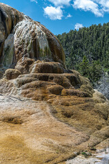 Orange Spring Mound Mammoth Upper Terrace Area, Yellowstone National Park
