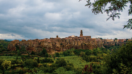 Fototapeta premium Pitigliano, Tuscan village