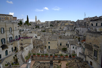 Panorama of Matera the city of Sassi - 376306769
