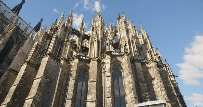 The High Cathedral of Saint Peter in Cologne, Germany.