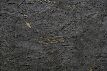 texture of wooden osb sheet