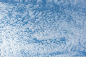 White clouds on the sky at day time.