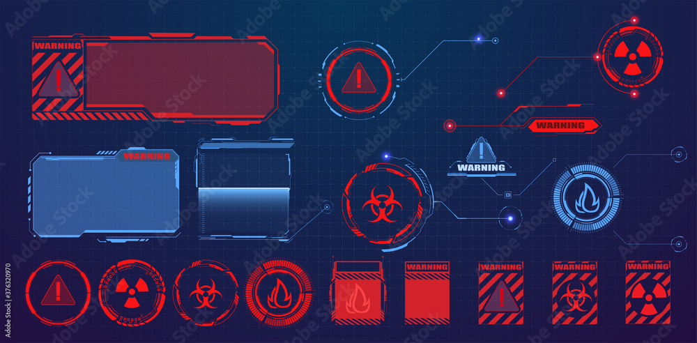 Aufkleber callouts titles isolated background. set of technology pattern for modern banners of lower third, pr