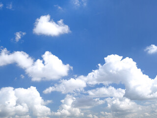 Fototapeta na wymiar 東京の夏空と雲