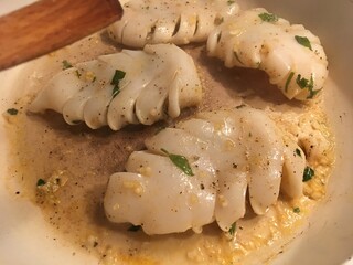 Organic lifestyle Tintenfisch Tuben Grillen