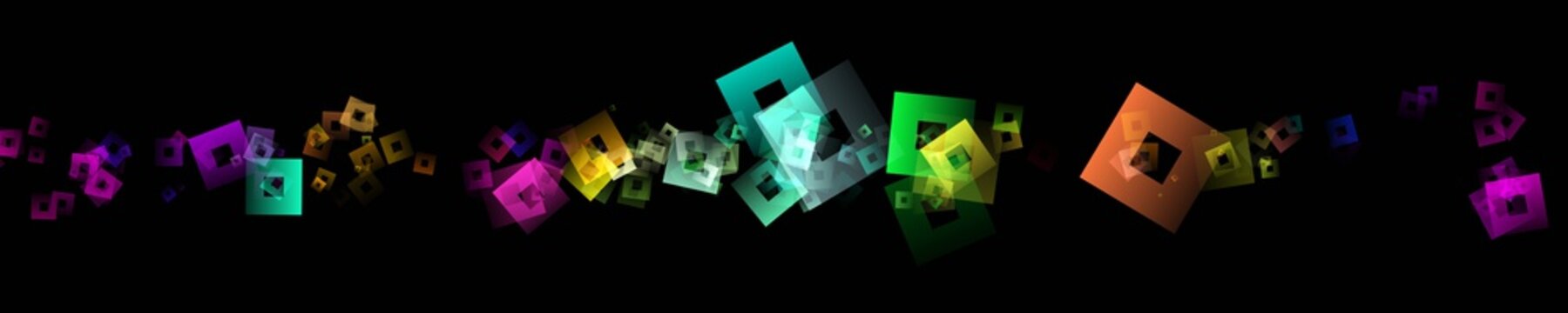 Abstract square panorama background design illustration