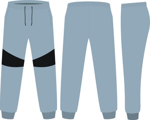 Sweat Pants Design illustrations mock ups templates vectors 