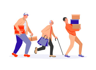 Running People group bunner