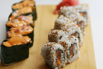 Japanese food. Sushi.