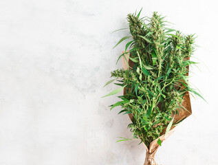 mothers day cannabis flower bouquet. Women and weed.