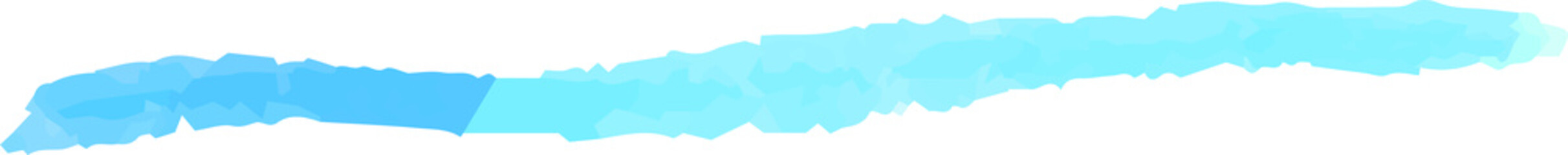 Obraz premium Horizontal pencil line using cold color watercolor texture