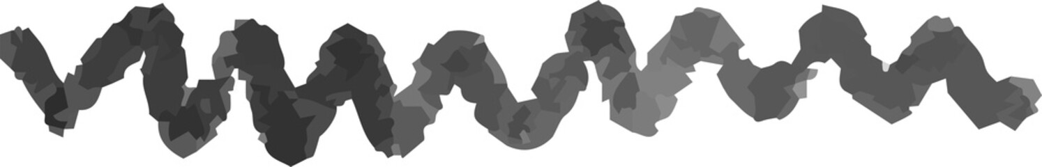 Horizontal pencil line using Monochrome watercolor texture