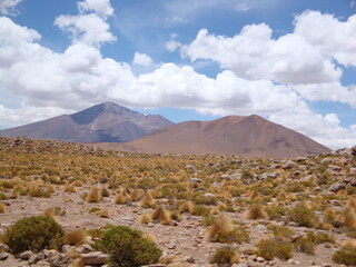 South American Altiplano Picture Mountains Bolivia Peru