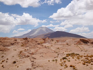 South American Altiplano Picture Mountains Bolivia Peru