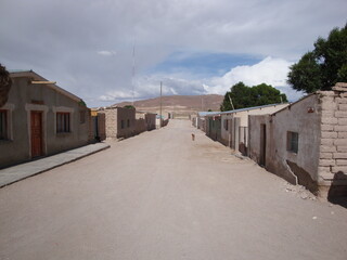 Fototapeta na wymiar Atacama desert san pedro chile